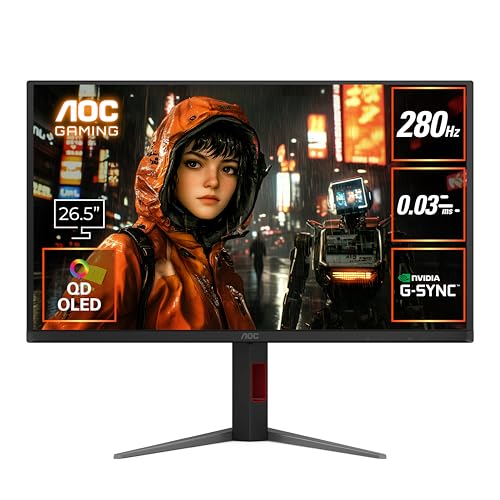 AOC QD-OLEDゲーミングモニター Q27G4ZD/11