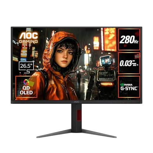 AOC Q27G4ZD Q27G4ZD QHD 240Hz OLED Gaming Monitor 2560x1440-0.03ms True Black HDR400-2X HDMI + DP 1.4 - USB Hub - Höhenverstellbar - 100x100 VESA [Q27G4ZD]
