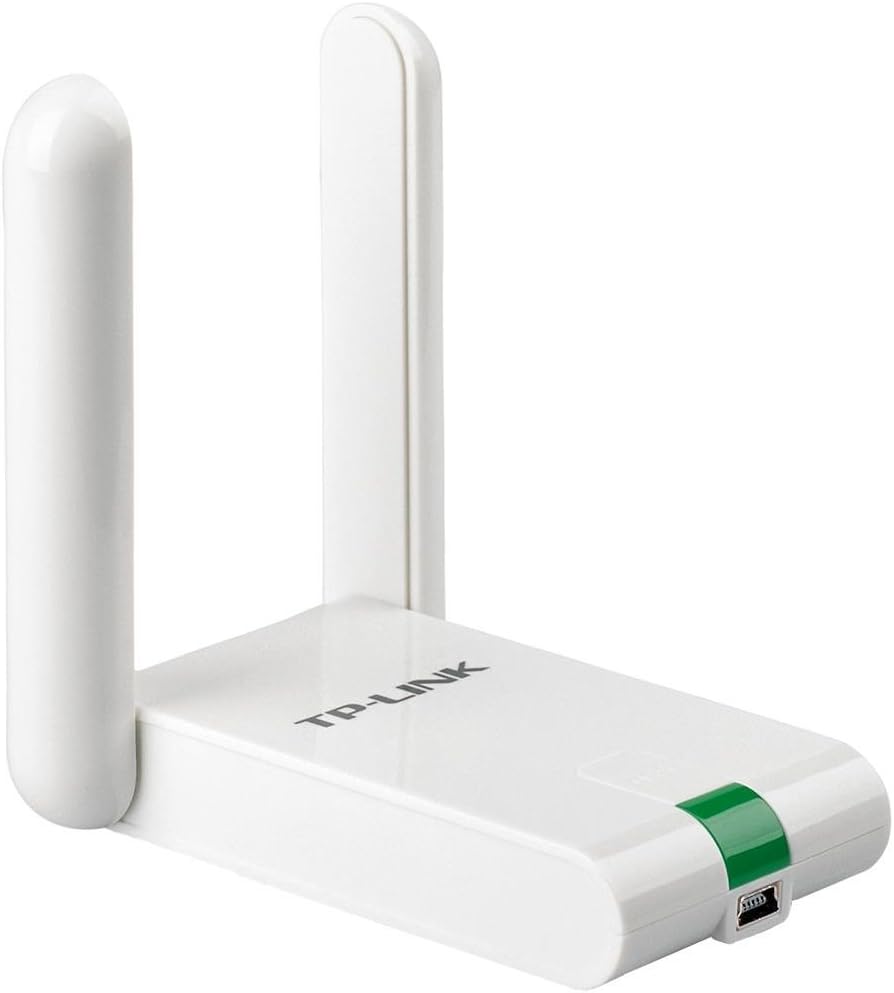 TP-Link USB WiFi Dongle 300Mbps High Gain Wireless Network Adapter for PC Desktop and Laptops. Supports Win10/8.1/8/7/XP, Linux 2.6.24-4.9.60, Mac OS 10.9-10.15 (TL-WN822N)