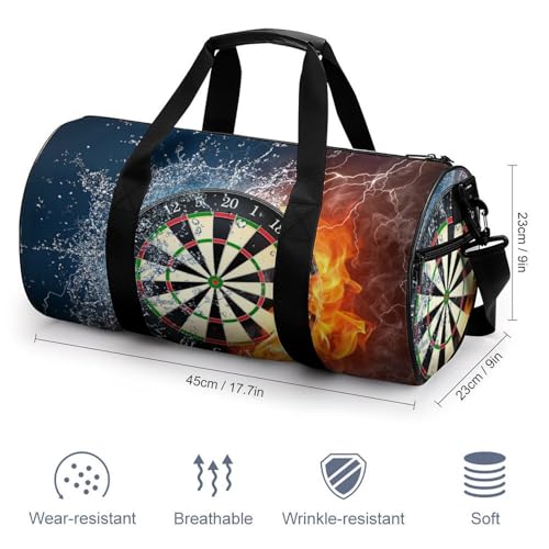 Sac de sport Fléchettes De Feu compact 45cm pour optimiser le rangement cabine