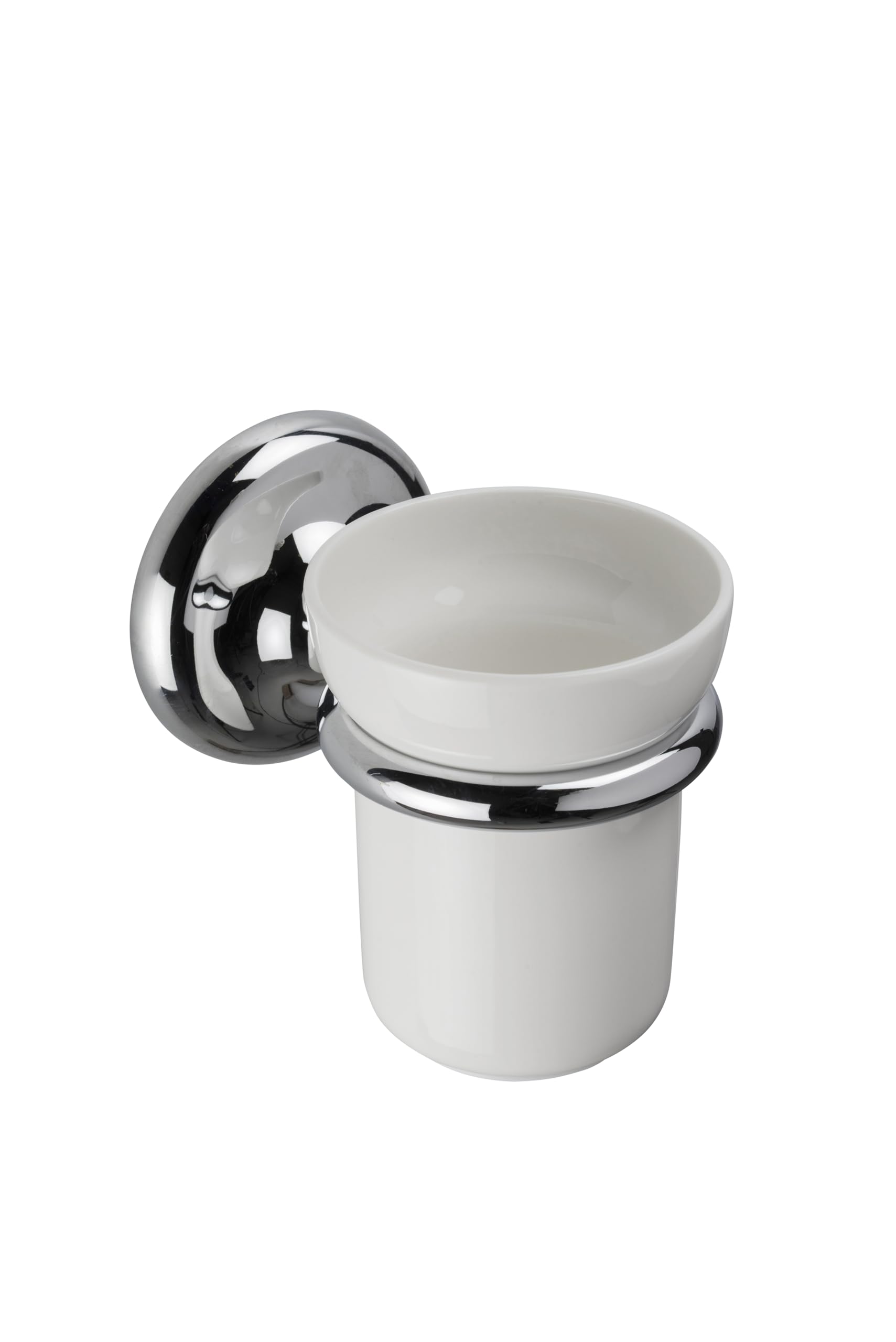Croydex Flexi-Fix Grosvenor Chrome Easy to Fit Tumbler , QM701841