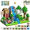 HISHOPTOY Magnetische Bausteine 108 Teile Magnetbausteine Magnetblöcke Magnete Kinder ab 3 4 5 6 7 8 9 Jahre Montessori Spielzeug Kreatives für Jungen Mädchen Geburtstag Geschenk Bauwelt