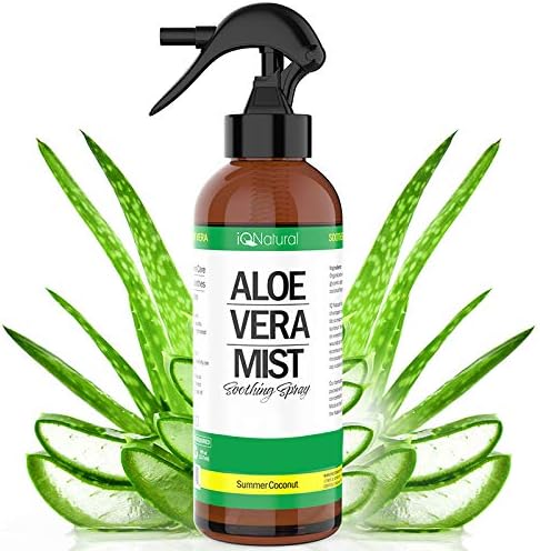 Aloe Vera Spray for Sunburn Relief - Spray Aloe for Healthy Skin, Hair & After SunBurn Relief - Made from Aloe Vera Juice Straight from the Plant [8oz Size]
