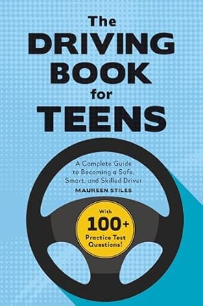 A book cover for a teen driving guide