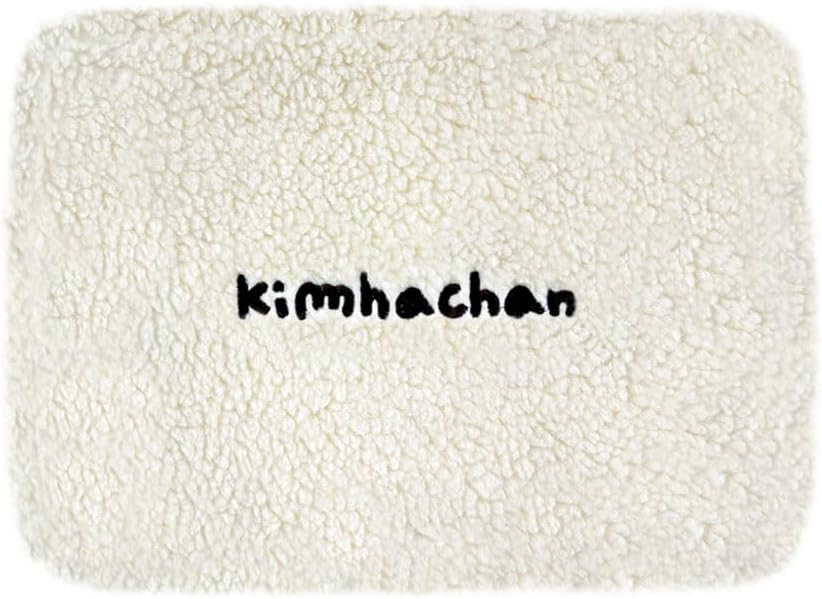 Pluffy HACHAN Laptop Pouch [13 inch/15 inch/17 inch] Cute Fluffy Laptop Pouch Case Sleeve for Women (Ivory, 17 inch) - Image 2