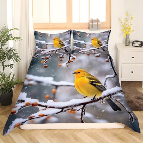 Housse de couette 160x200 en microfibre douce avec fermeture éclair zip - 3