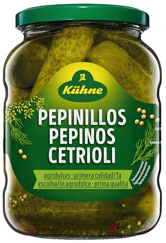 Tarro de pepinillos Kuhne, 670g