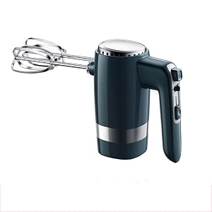 MaGiLL Egg Beater- Electric Hand Mixer Handheld Mixers Beaters with Attachments Dark Green fine