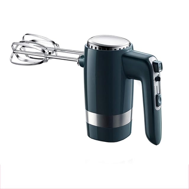 MaGiLL Egg Beater- Electric Hand Mixer Handheld Mixers Beaters with Attachments Dark Green fine