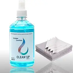 Limpa Lentes Tela Celular Computador Tablet Oculos Frasco 500ml