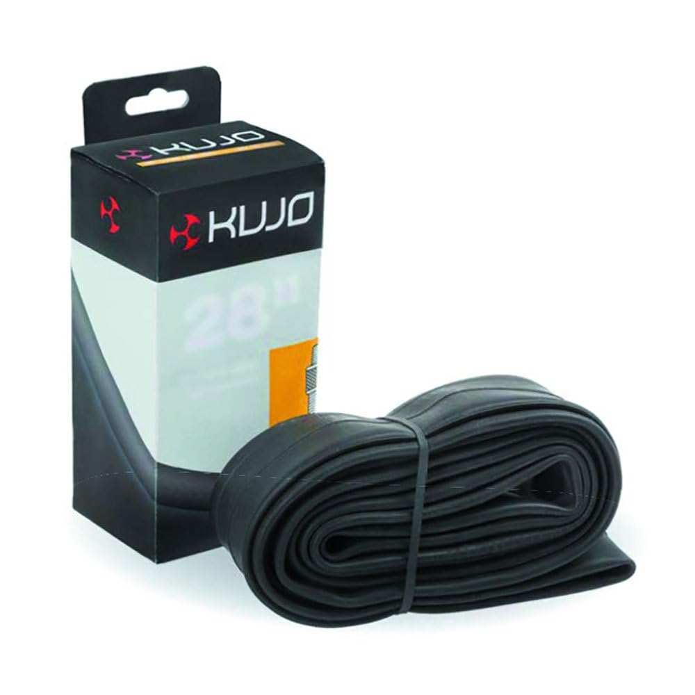 Kujo Fahrradschlauch – 20 Zoll, Einzelpack, Autoventil 33 mm, 47/57-406