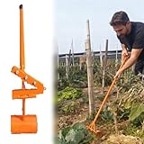 【 Structure à levier sans effort 】: Sa conception à point unique permet de générer une force de réaction plus importante avec un minimum d'effort, facilitant ainsi l'extraction des piliers profondément enfouis. Cela simplifie l'extraction des piliers, autrefois laborieuse.