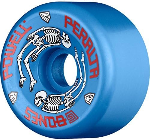Powell Peralta G-Bones II 97a 64mm Blue Skateboard Wheels (Set of 4)