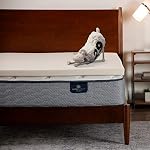 Serta CopperGel Cooling, Pressure-Relieving Memory Foam Mattress Topper, 2 Inch, Full