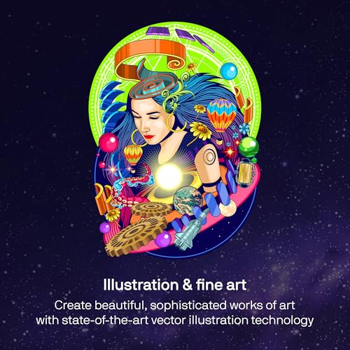 Image of CorelDRAW Graphics Suite 2025 | Graphic Design Software for Professionals | Vector Illustration, Layout, and Image Editing [PC /Mac Download] (Old Version)