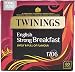 Twinings 1706 Strong Breakfast , Strong & Traditional Uk, 80 Tea Bags