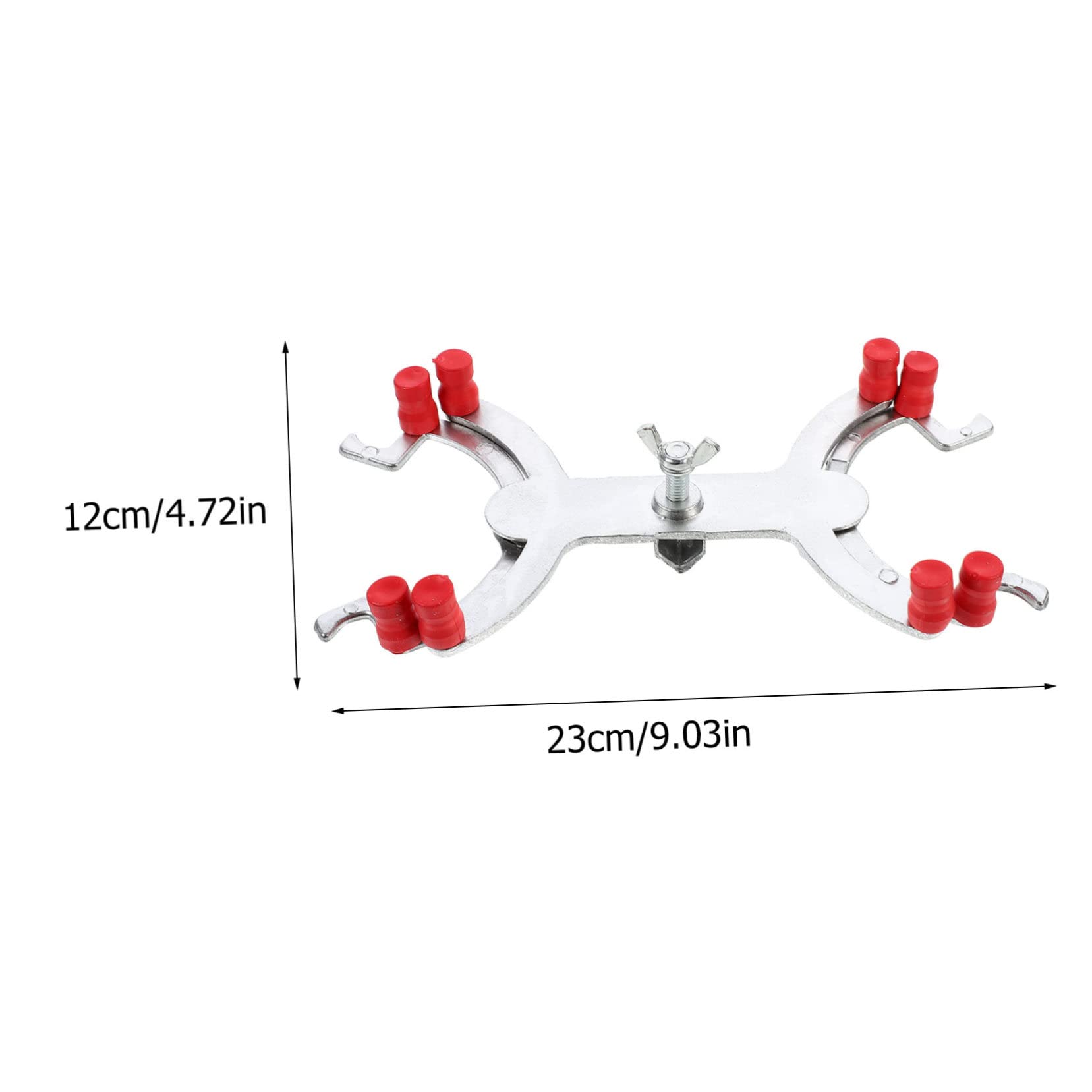 SOLUSTRE 5pezzi Clip Titolazione Per Laboratori Scolastici Accessorio Per Esperimenti Titolazione Fissaggio Per e Provette Design e Resistente