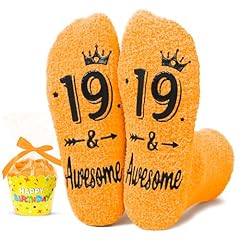 Fuzzy 19 Awesome Orange