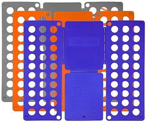 Foldplex Flipfold Shirt Folder Tshirt Folder Folding Board ( - Grey / Blue / Orange ) by Foldplex