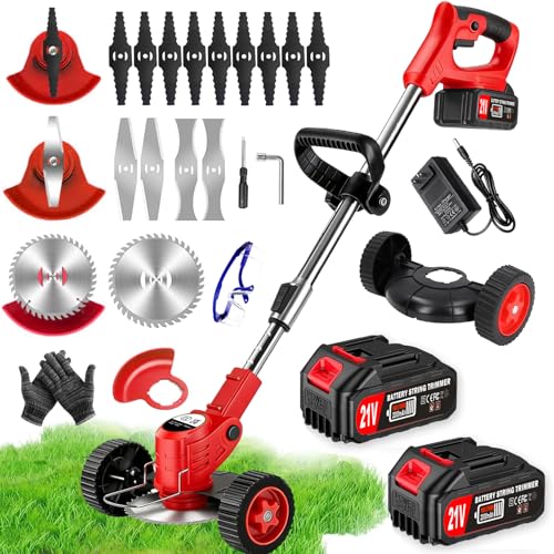Electric Weed Wacker Cordless Weed Wacker Eater Battery