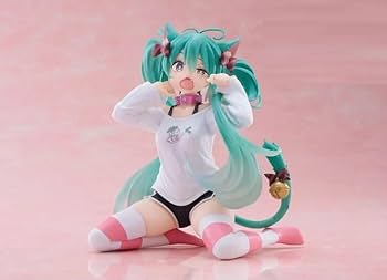 Amazon.co.jp: 初音*ミク Desktop Cute フィギュア ～猫耳Tシャツver