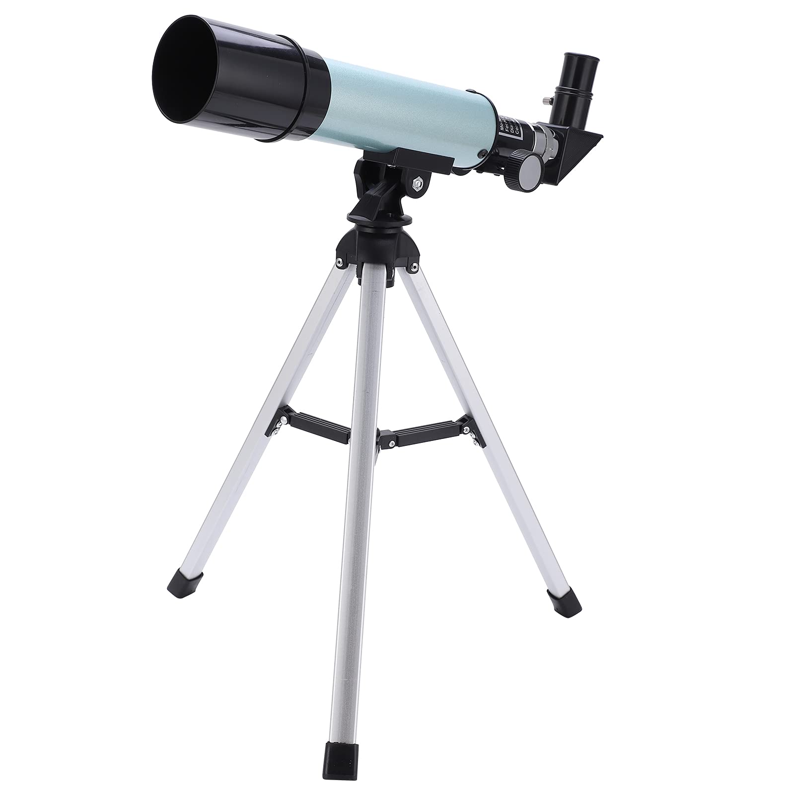 Télescope Compact pour Enfants et Débutants avec Grossissement 90X, Réglage Horizontal à 360°, Retournement Vertical à 240°, Convient aux Enfants de 6 Ans et Plus, Matière Plastique comme sur