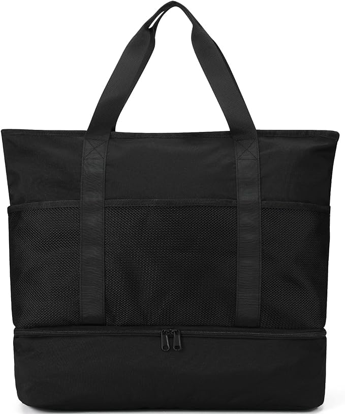 HirTa Loop Hobo Shoulder Bag Laptop Tote Bag for Women and Men, Water Resistant Handbags Crossbody Bags for Travel Work -Charcoal Black (B0CY9278FC) Amazon Price History, Amazon Price Tracker