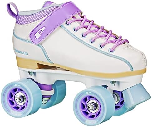 Pacer Charger Childrens Indoor/Outdoor Quad Roller Skates Youth 4