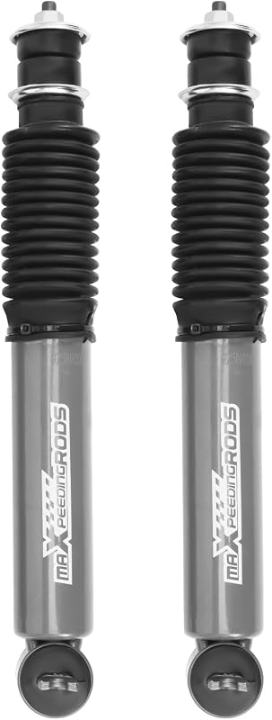 Amortecedores dianteiros rebaixados maXpeedingrods 5,08–12,7 cm para Chevy S10 e GMC Sonoma RWD – 2 unidades