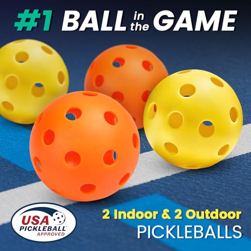 image for Mayboom Pickleball Paddles Set of 2 or 4, USAPA Approved Pickleball Se