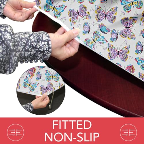 image for Covers For The Home Deluxe Elastic Edged Flannel Backed Vinyl Fitted T