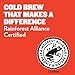 SToK Cold Brew Coffee, Bright & Mellow, Light Roast Brewed Low and Slow, Unsweetened, Black Coffee, 48 FL OZ Bottle