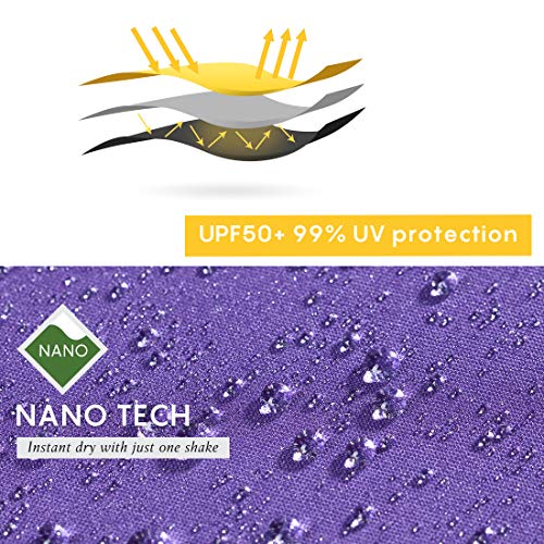 Rumbrella Mini Umbrella Small Uv Umbrella Fast Dry And Ultra Lightweight, Purple #TOP1