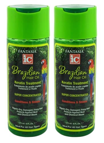Fantasia Ic Hair Oil Brazilian Keratin Treatment 6 Ounce (Pack of 2) image 4