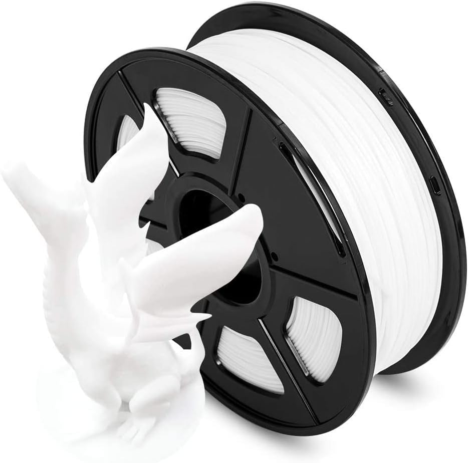 Aystkniet PLA+ 3D Printer Filament 1.75mm, 1 kg Black Pla Plus with High Dimensional Accuracy +/- 0.02 mm, Tangle-Free 3D Printing Filament for 3D Printer and 3D Pen