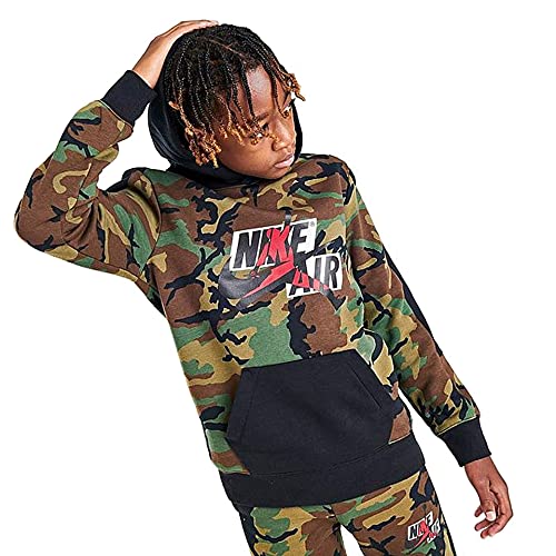 Jordan Boy's Jumpman Classics Fleece Hoodie (Big Kids) Camo SM (8 Big Kid)3