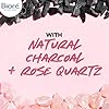 Biore-Rose-Quartz-Charcoal-Gentle-Pore-Refining-Scrub-Pore-Minimizing-Facial-Scrub-4-Ounces-Oil-Free-Dermatologist-Tested-Non-Comedogenic-Cruelty-Free-Vegan-Friendly Bioré Rose Quartz + Charcoal Gentle Pore Refining Scrub, Pore Minimizing Facial Scrub, 4 Ounce, Oil Free, Dermatologist Tested, Non-Comedogenic, Cruelty Free, Vegan Friendly
