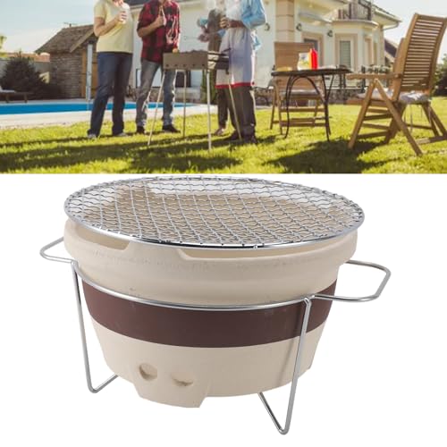 Chaudière à thé et barbecue en argile extérieure pour grill de camping - 6
