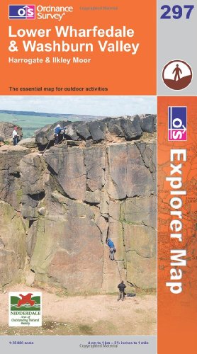 OS Explorer map 297 : Lower Wharfedale & Washburn Valley