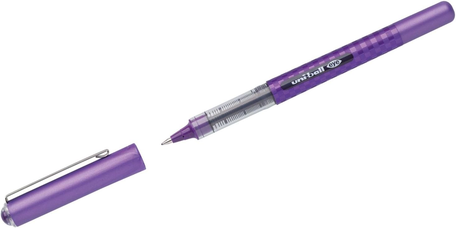 Uni-ball 148185 0.4 mm"Eye Design" Ink Roller - Violet