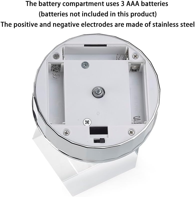 Sinzyo 3D Crystal Ball Music Box Rotating Base,Gift for Birthday,New Year,Valentine's Day,Music Boxes for Women Mom Daughter,Thanksgiving(Square, Rose, You are My Sunshine) - Image 5