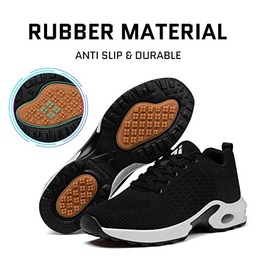 Mishansha Womens Sneakers Air Cushion Running Tennis Shoes Women Lightweight Arch Support Walking Shoes 6
