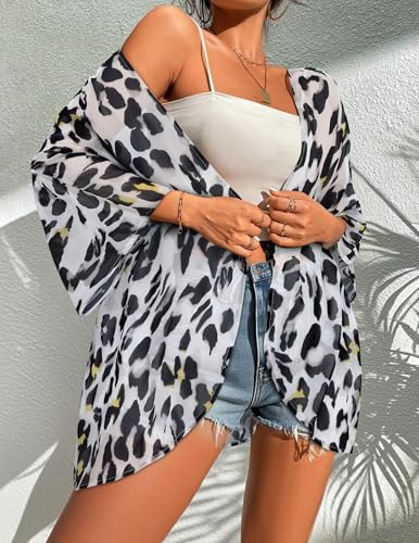 Image of BB&KK Women's Floral Kimono Summer Short Cover Ups Tops