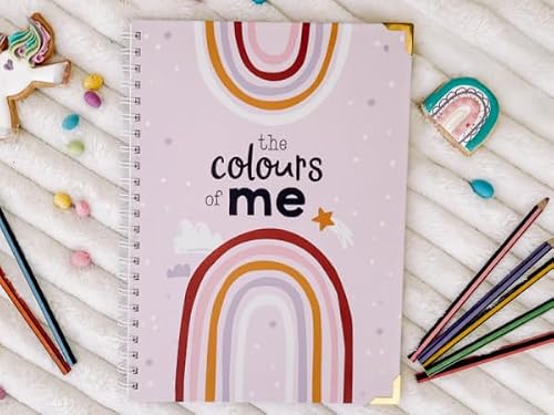 Good Golly - Kids Journal (Purple) - A4 Wire Bound Hardcover with Matt Finish Daily Reflections Activity Pages for Children and Tweens
