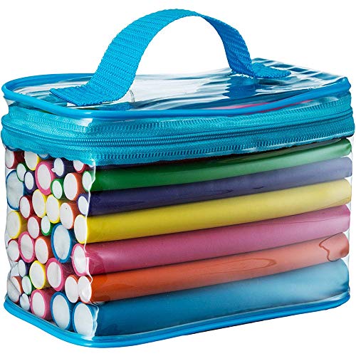 TEEROVA 42-pack 7 varillas de rizado flexibles, sin calor Ligero Twist Espuma de pelo rizadores para todo tipo de cabello y longitudes