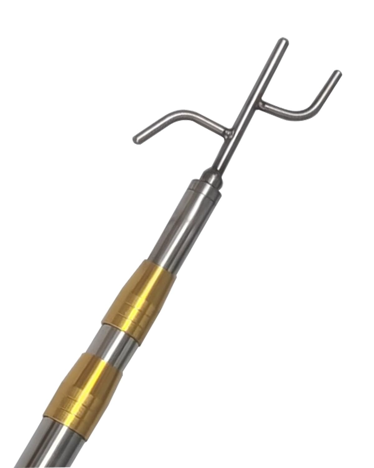 HTDRE Adjustable Telescoping Boat Hook for Pontoon Docking and Rescue Operations