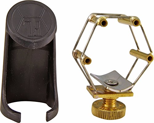 Ultimate Ligature Francois Louis Saxophone Ligatures XLAB - Fits Hard Rubber Alto Sax Mouthpieces
