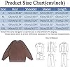 Generisch Mens Distressed Crew Neck Sweatshirt Large Size Drop Shoulder Washed Retro Hooded Sweatshirt Suit Pocket Men, gray, M #5
