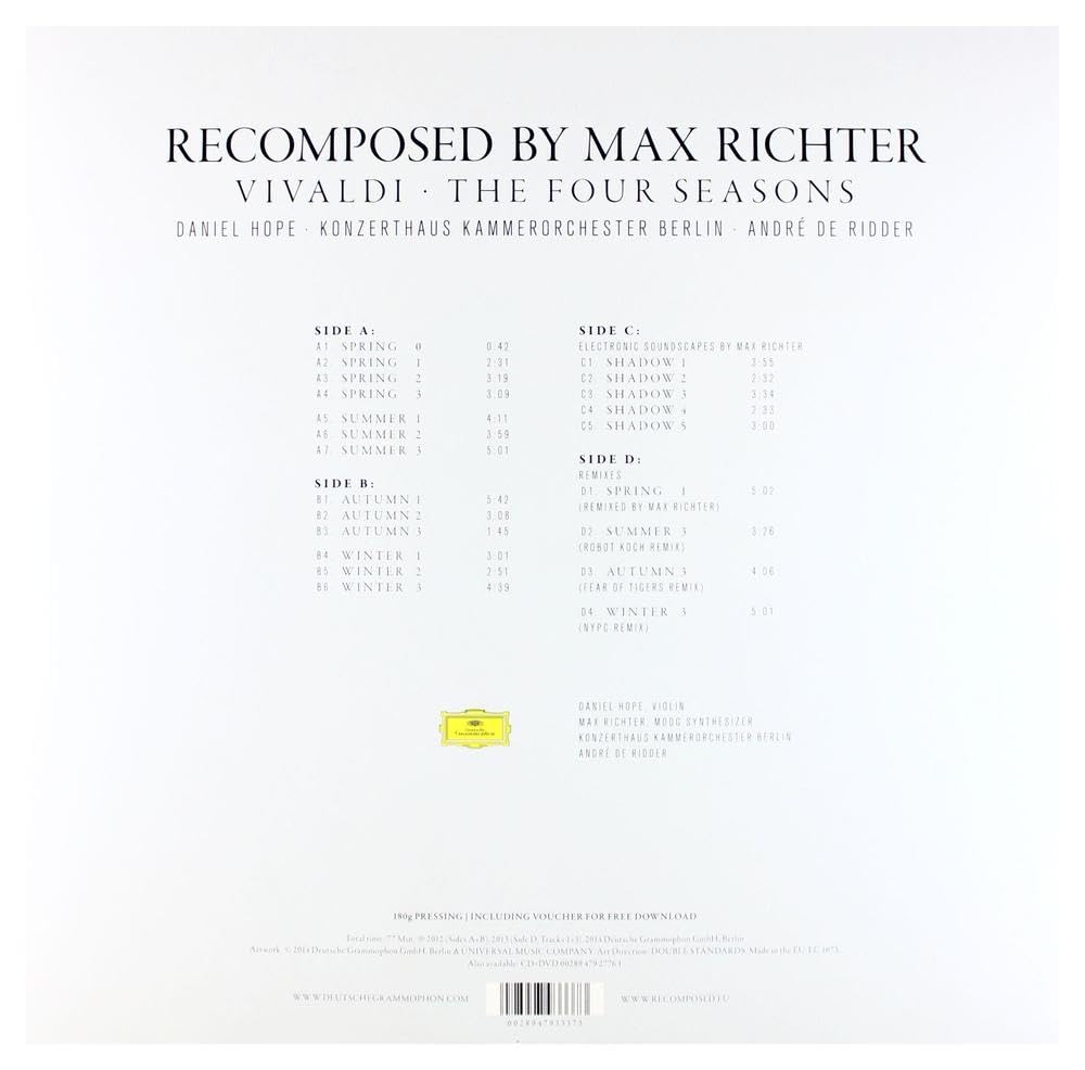Recomposed By Max Richter: Vivaldi, The Four Seasons