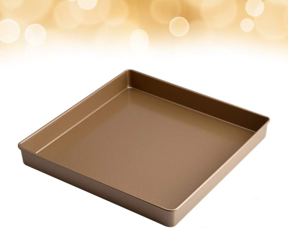 DOITOOL Non-stick Square Baking Tray Carbon Steel Baking Pan for Versatile Kitchen Use for Cake Meat Bread and Cookies Easy to Clean Design